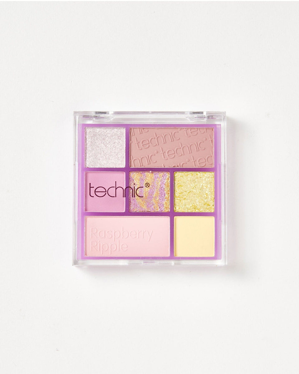 Technic Pressed Pigment Palette Raspberry Ripple – Technic Cosmetics