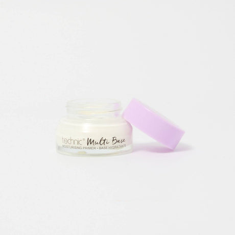 An opened multi base primer in front of a white background.
