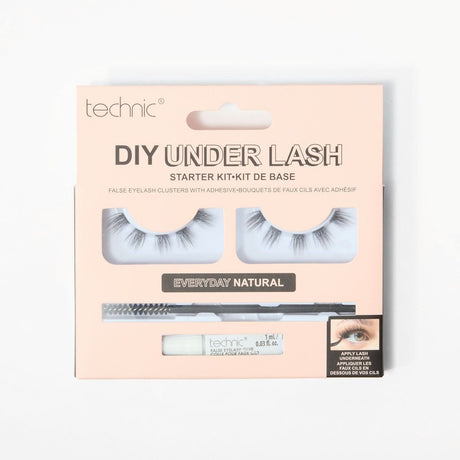 DIY under lash in the style Natural which is in a beige box on a white background.