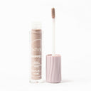 Technic whipped liquid eyeshad with applicator on a white background in Silver Slipperw