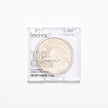 Technic eyeshadow in a clear case on a white background in shade 24CT Sparkle