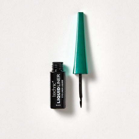 An opened water resistant liquid liner on a white background.