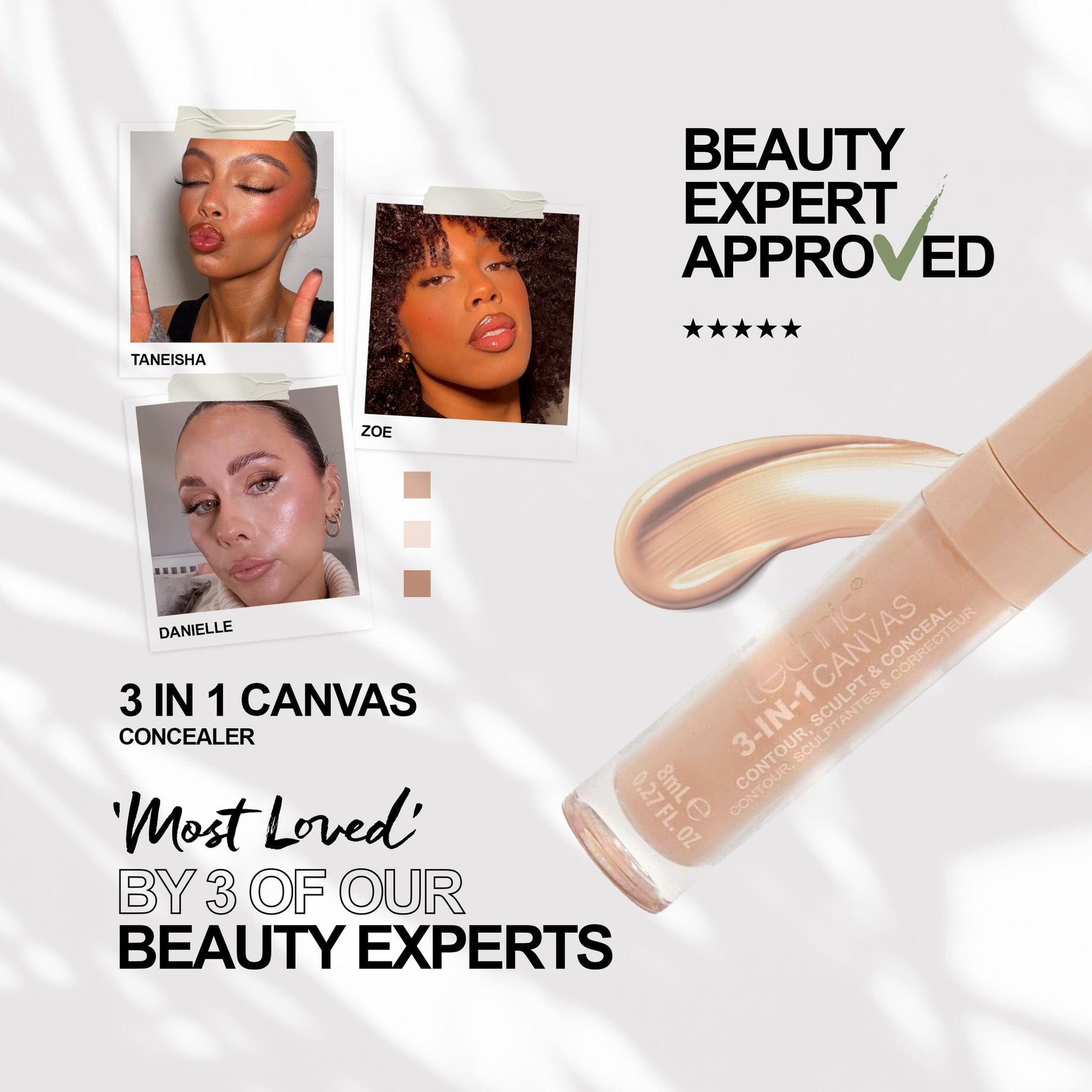 Technic 3 in 1 Canvas Concealer – Technic Cosmetics